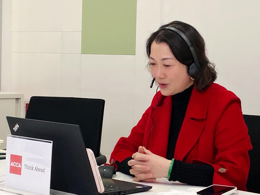 嘉宾acca长沙办事处田艳梅首先简单介绍了acca专业及acca的课程特点
